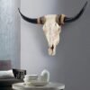 Western Home Decor: Animals Heads Wall Decor Longhorn Cow Skull