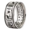 100%925 Sterling Silver Egyptian Ring Men's Style - Rings