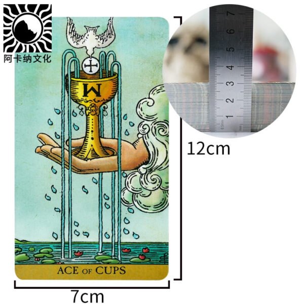 100% Original English  Radiant Wise Spirit Tarot deck 78pcs/set