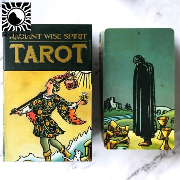 100% Original English  Radiant Wise Spirit Tarot deck 78pcs/set