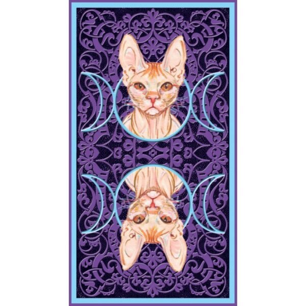 100% Original English version Tarot of Pagan Cats  board game tarot cards 78pcs