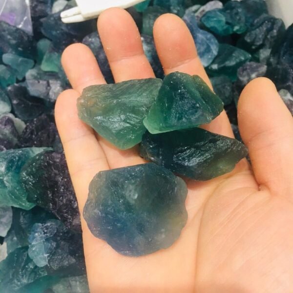 Magicun Crystal~100g  fluorite rough green  blue fluorite natural stones and minerals crystal healing crystals  for crafts aliexpress crystal
