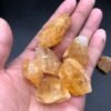 Magicun Crystal~100g natural Brazilian citrine original stone with large particles of gravel for Buddha Qibao Manza degaussing ornaments