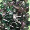 Magicun Crystal~100g natural colored fluorite gravel polished degaussing stone purple blue green fluorite gravel natural stones and minerals