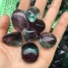 Magicun Crystal~100g natural colored fluorite gravel polished degaussing stone purple blue green fluorite gravel natural stones and minerals