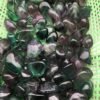 Magicun Crystal~100g natural colored fluorite gravel polished degaussing stone purple blue green fluorite gravel natural stones and minerals