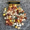 Magicun Crystal~100pcs natural Alxa Gobi agate stone agate stone Beads stones for jewelry making for clothes decoration mineral stone beads