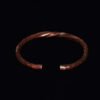 Customized Handcrafted Copper Cuff Bracelet: Personalized Retro Viking Style Statement Piece for Men, Women, and Girls