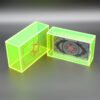 12 * 7cm Gold Foil Tarot Brand Fluorescent Green Crystal Box Set Board Game Waterproof and Wear-resistant High-end Astrology