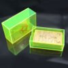 12 * 7cm Gold Foil Tarot Brand Fluorescent Green Crystal Box Set Board Game Waterproof and Wear-resistant High-end Astrology