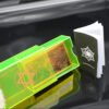 12 * 7cm Gold Foil Tarot Brand Fluorescent Green Crystal Box Set Board Game Waterproof and Wear-resistant High-end Astrology