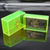 12 * 7cm Gold Foil Tarot Brand Fluorescent Green Crystal Box Set Board Game Waterproof and Wear-resistant High-end Astrology