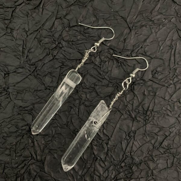 Pangan 15 styles of wicca earrings, moon, hand, sun, raw crystal, witch, skull, accessories, gifts