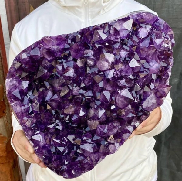 Natural Amethyst Quartz Purple Crystal Cluster Healing Stones Specimen Home Decoration Crafts Decoration