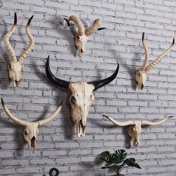 Farmhouse Decor: Animal Head Wall Decor 3D Cow Head