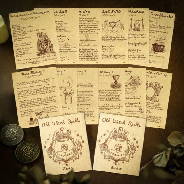 Unlock the Secrets of Ancient Witchcraft with the Old Witchcraft Spells Spellbook