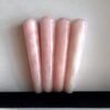 1PC good Quality Natural Rose Quartz Yoni Wands Gemstone Crafts Pleasure Wand Body Hand Massage Wood Magic Stone Ornament Gifts|Stones|