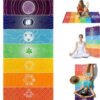 Rainbow Chakra Yoga Mat Sunscreen Shawl Hippy Boho Gypsy