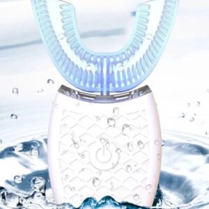 Revolutionary U-Type Sonic Electric Toothbrush: 360° Intelligent Silicon Head, Automatic USB Charging, Waterproof Design