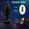 360 Rotation Vibrating Anal Plug 7 Speeds Remote Control Butt Plug Vibrator Prostate Massage Buttplug Sex Toys For Men Women