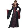 Women'S Halloween costume disfraz Halloween dress Flared Sleeve halloween Costumes dress Witch Vampire Gothic Cosplay