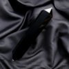 1pc Big Size Natural Black Quartz Obsidian Double Point Crystal Magic Wand Hexagonal Prism Column Reiki Handcraft Decoration