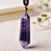 Natural Crystal Pendant Jewelry Amethyst Stone Point