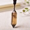 Natural Crystal Pendant Jewelry Amethyst Stone Point