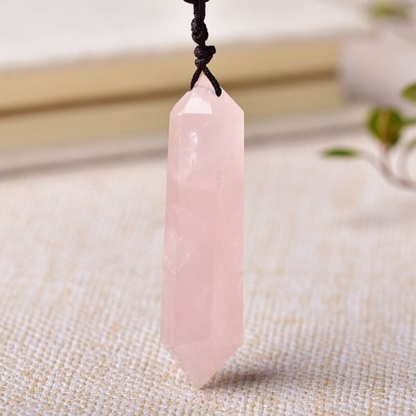 Natural Crystal Pendant Jewelry Amethyst Stone Point