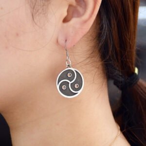 1pc Multiple Vintage Celtics Knot Cross Animal Pendant Dangle Earring BDSM Moon Wolf Drop Earring For Women Punk Jewelry