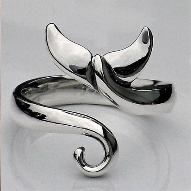 Silver Spirit Ring - wiccan rings for protection and intuition