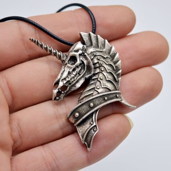 Viking Caribbean Ghost Unicorn Pendant Jewelry Skull Pirates Necklace Jewelry
