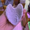 1pc White Resin Crystal Ball Base Feather Wing Crafts Ornaments Basket Desktop Home Decoration Gifts