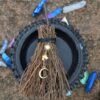 1pcs  Wicca branch diy crystal pendant witch accessories mini broom moon sun pendant car pendant jewelry pendant gothic gift