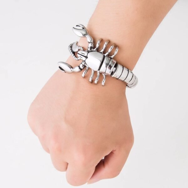 Magicun Viking~2018 New Hyperbole  Stainless Steel Crocodile Cuff Bracelets as men gift