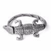 Magicun Viking~2018 New Hyperbole  Stainless Steel Crocodile Cuff Bracelets as men gift