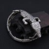 Magicun Viking~2018 New Hyperbole  Stainless Steel Crocodile Cuff Bracelets as men gift