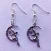 Moon Fairy Earrings,Moon,Celestial,Fairies,Faeries,Dangling Handmade Jewelry Handmade Jewellery korean