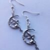 Moon Fairy Earrings,Moon,Celestial,Fairies,Faeries,Dangling Handmade Jewelry Handmade Jewellery korean