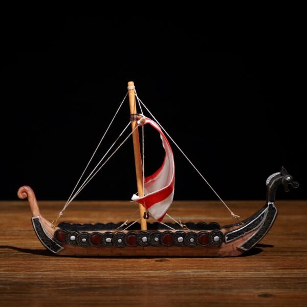 2020 New Style Viking Dragon Boat  with Sail Home Decoration as gift