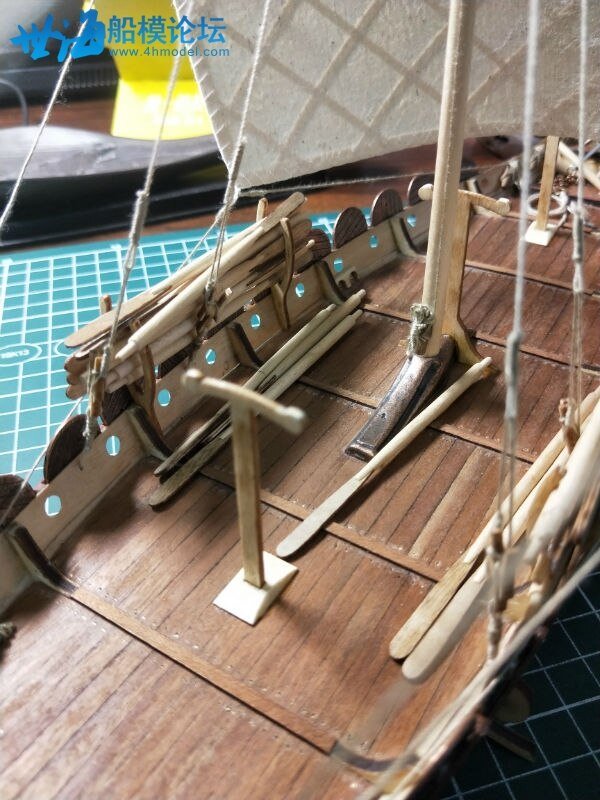 2020 New Style Viking Dragon Boat  with Sail Home Decoration as gift