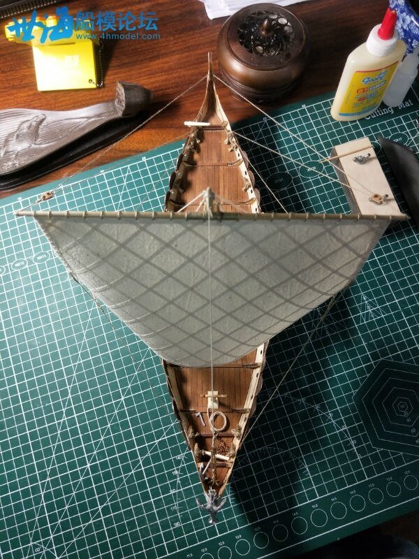 2020 New Style Viking Dragon Boat  with Sail Home Decoration as gift