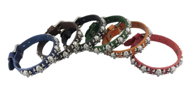 Leather Stud Charm Bracelet | Vintage Rock Punk Bracelet | 2022 New Vintage Rock Punk - Bracelets