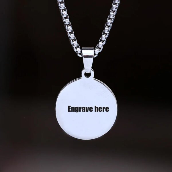 New  Stainless Steel Fashionable Necklace Pendant Viking Compass Odin Norse Men's Necklace Pendant Trend Jewelry Gift