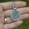 Vintage Avatar Last Airbender Earth Kingdom Pendant Necklace