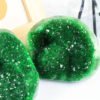 1pc Avant-Garde Green Crystal Cluster - Elegant Home & Office Decor, Unique Crystal Cave Display Piece, Collector's Perfect Gift, Natural Rock Crystal Formation