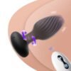 360 Rotation Vibrating Anal Plug 7 Speeds Remote Control Butt Plug Vibrator Prostate Massage Buttplug Sex Toys For Men Women
