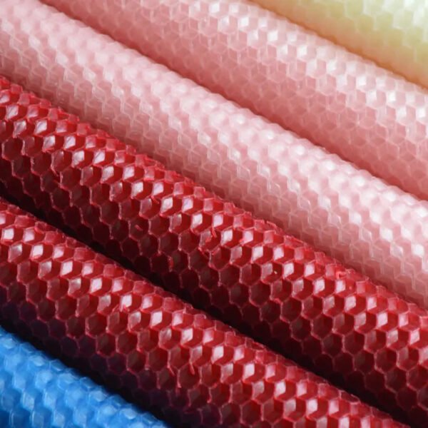 Artisan Hand-Rolled Beeswax Candlesticks