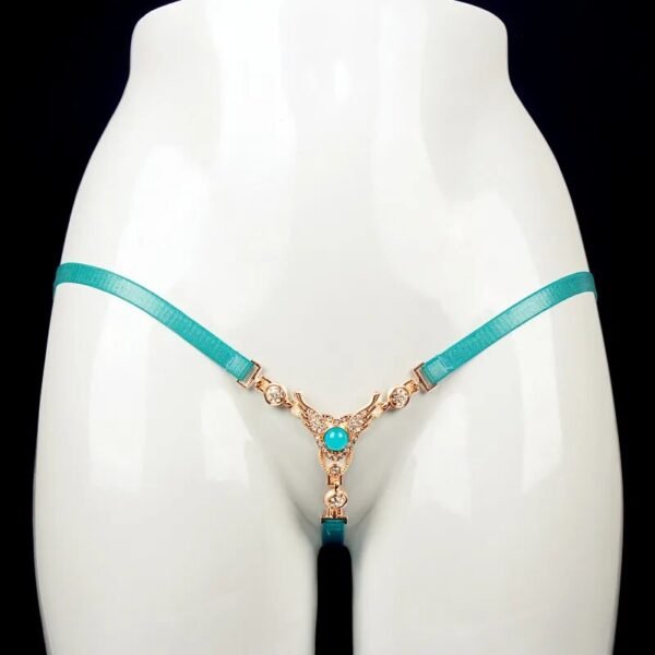 Limited Time Offer Women Sexy Shiny Rhinestone Panties Thongs Open Crotch Seamless Massage Underwear Erotic Lingerie G-string