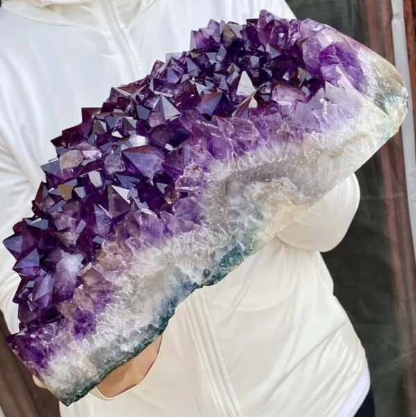 Natural Amethyst Quartz Purple Crystal Cluster Healing Stones Specimen Home Decoration Crafts Decoration
